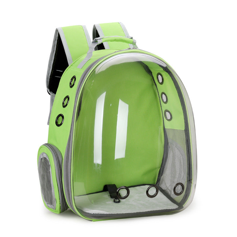 Tote für Haustiere – transparenter Rucksack mit Platz – Bild 10 | LuxeStyle