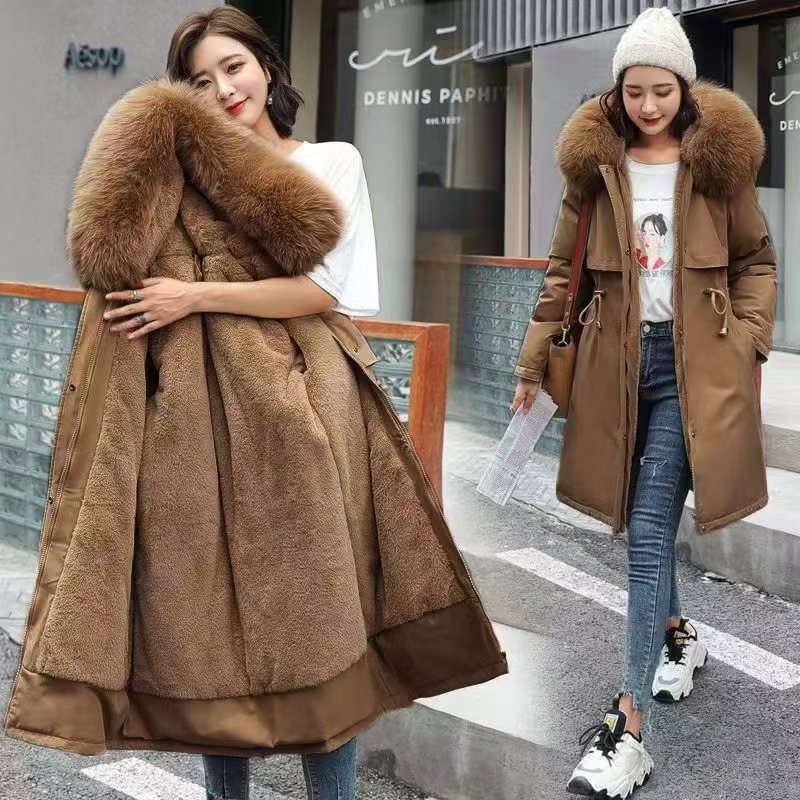 Winterparka mit Daunenfüllung – mittellang – Bild 8 | LuxeStyle