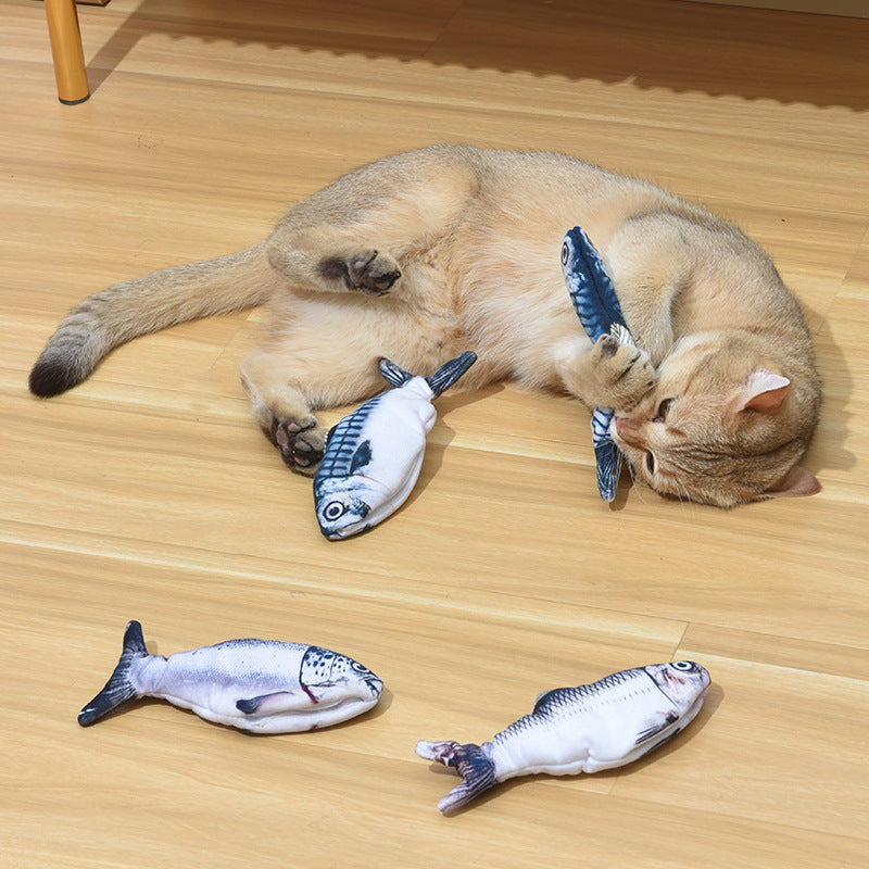 Elektrisches Katzenspielzeug mit Fisch-Tank