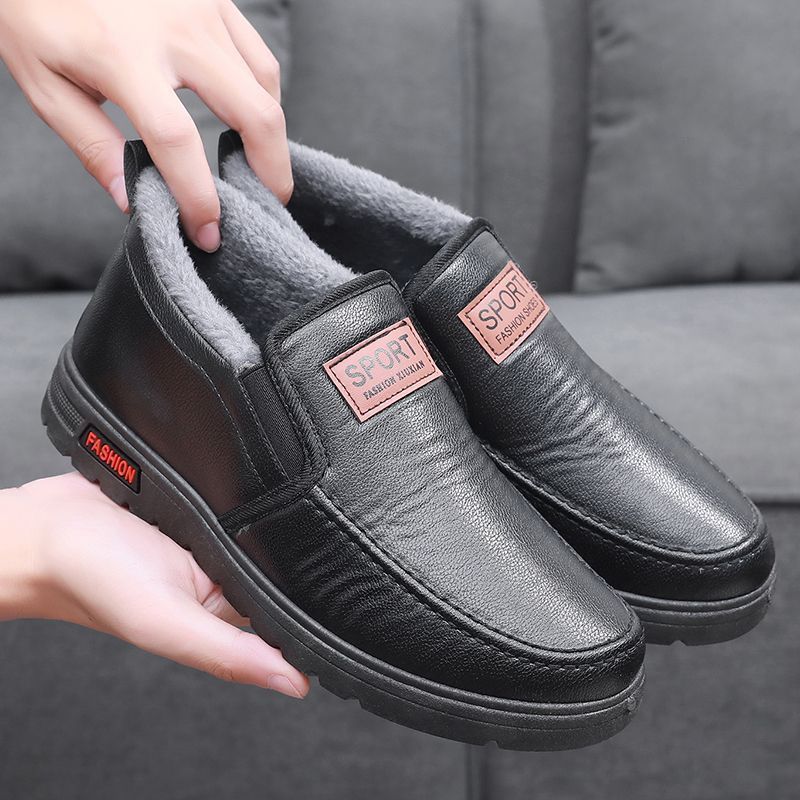 Gefütterte, wasserdichte Herren-Winterschuhe – Bild 4 | LuxeStyle