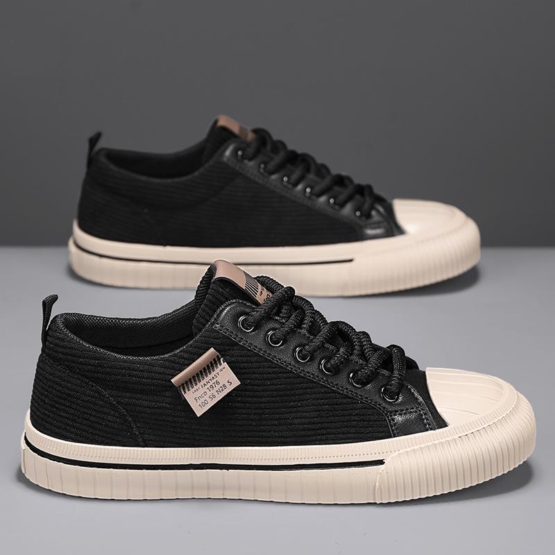 Bequeme Low-Top Cord Freizeitschuhe – Bild 2 | LuxeStyle