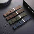 Leder-Uhrenarmband im Vintage-Stil