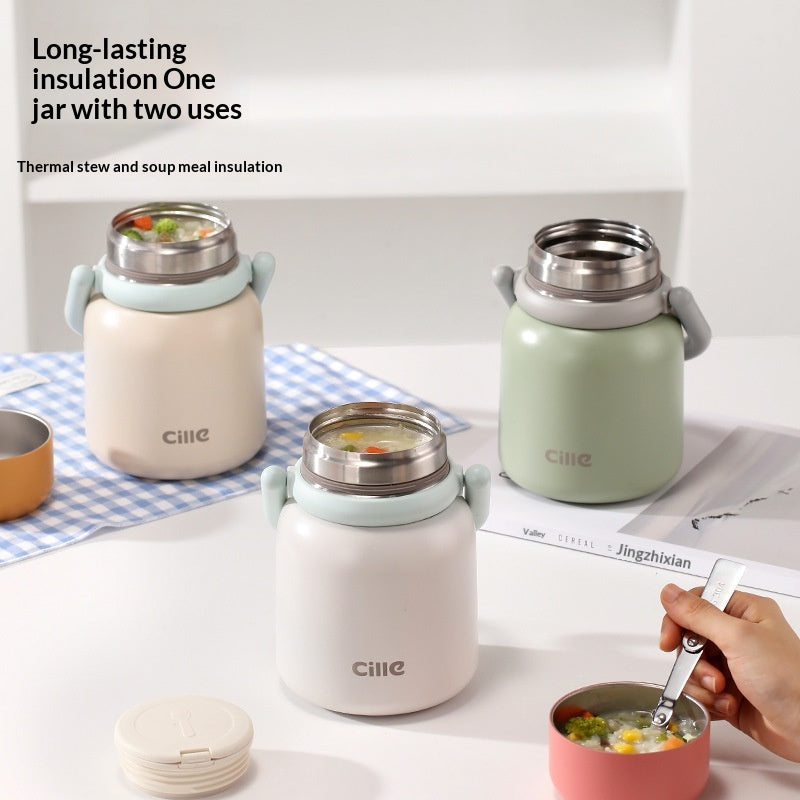 Becher-Lunchbox für Büro-Damen