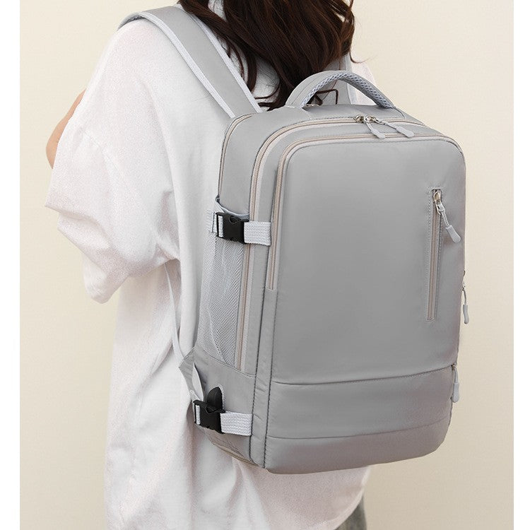 Leichter Damenrucksack mit viel Stauraum – Bild 4 | LuxeStyle