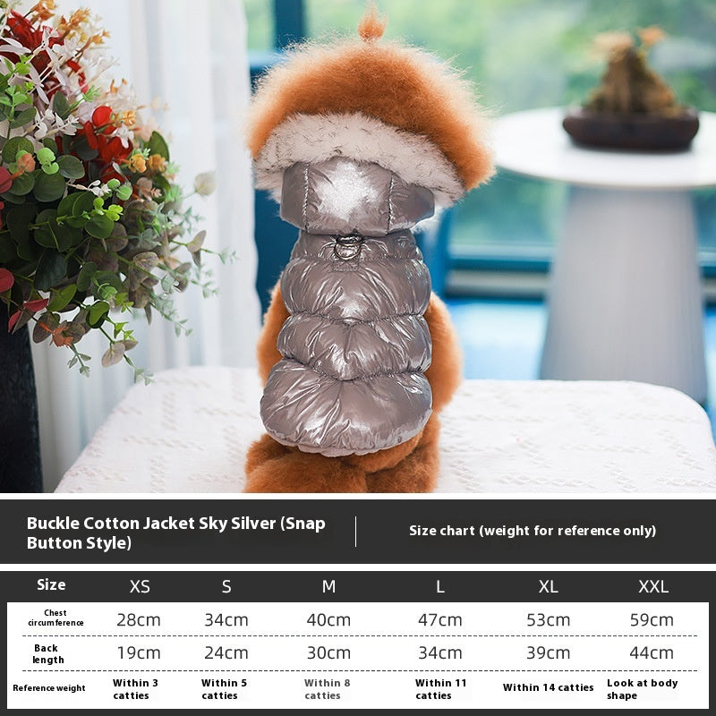 Herbst-Winter-Haustier-Cotton-Westen