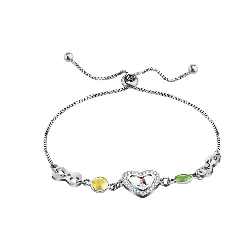 Edelstahl Armband, personalisierbar