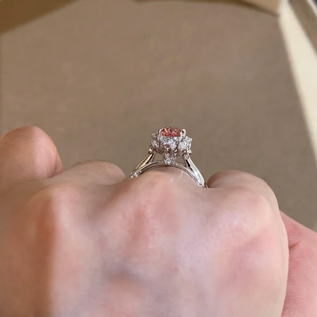Eleganter Rock-Anhänger-Ring
