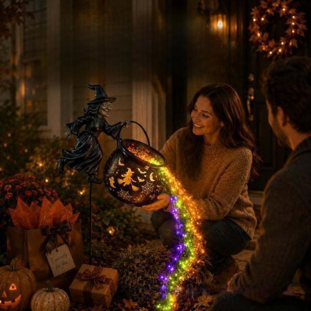 Halloween-Zauberkrug Gartenlicht – Bild 3 | LuxeStyle