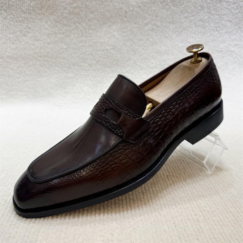 Herren Business-Casual Lederschuhe