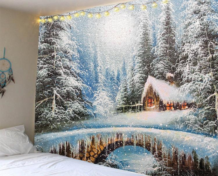 Weihnachtsbaum-Wandbehang für Kinder