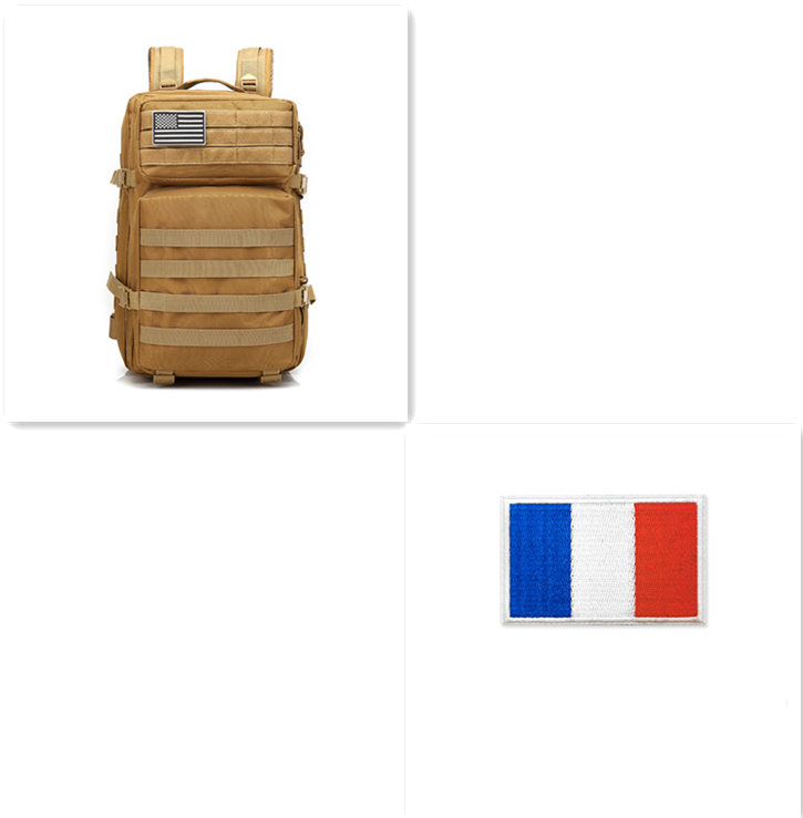Taktischer Camouflage-Reiserucksack 36-55 L – Bild 9 | LuxeStyle