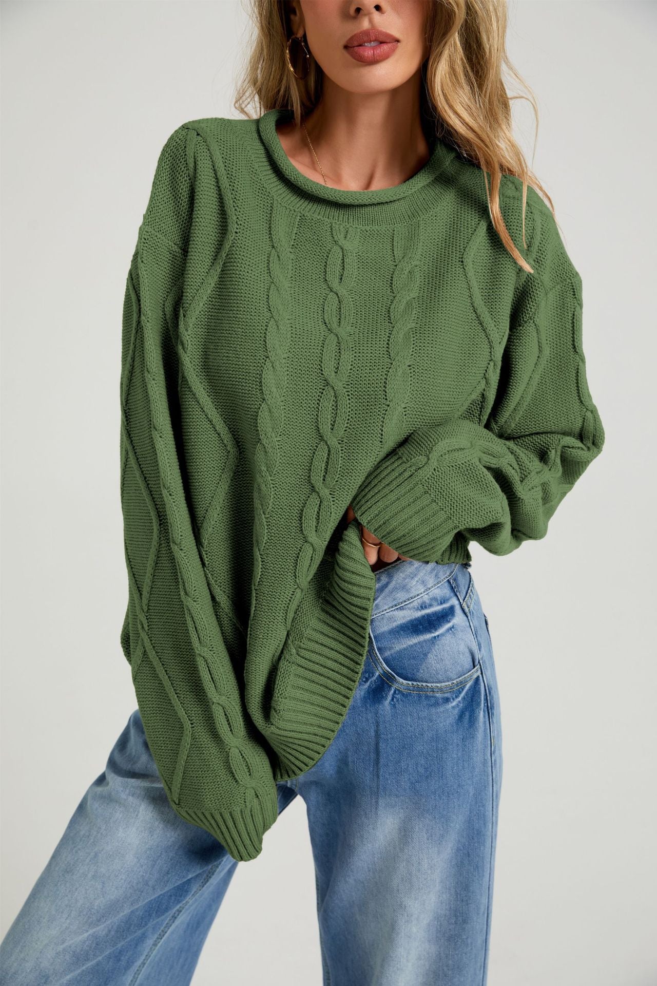 Strickpullover im Oversize-Look