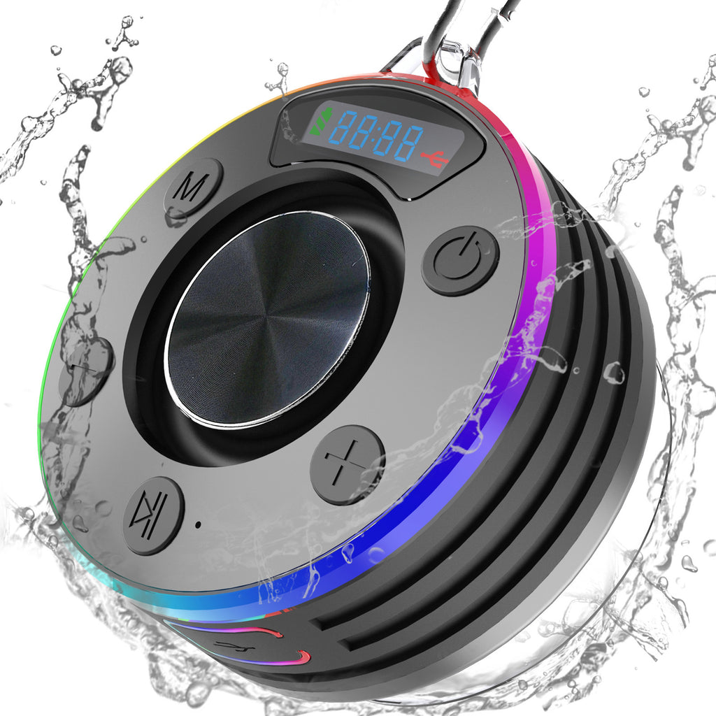 Wasserdichter Bluetooth-Speaker 5 W (schwarz) – Bild 2 | LuxeStyle