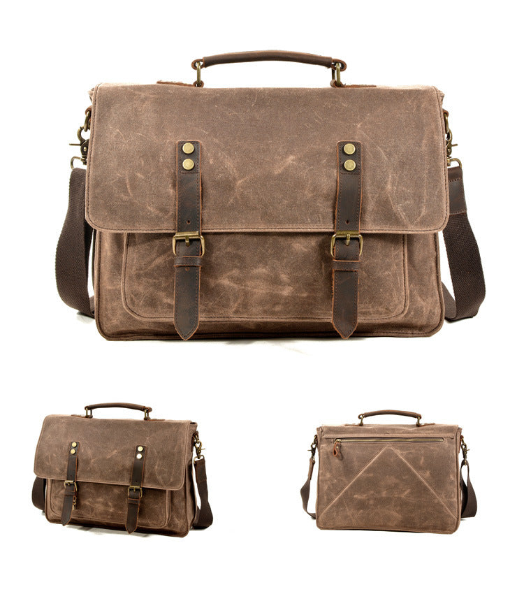 Business Messenger Rucksack für Männer – Bild 4 | LuxeStyle