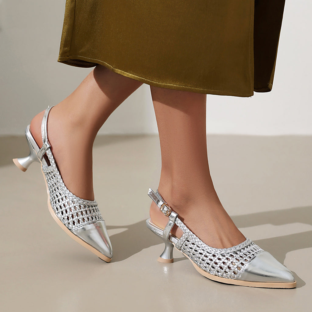 Elegante Cat-Heel Sandalette – Bild 2 | LuxeStyle