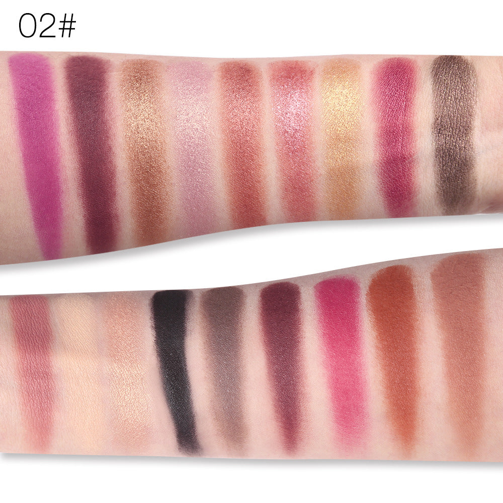 18-Farben Lidschatten-Palette Rose Gold – Bild 2 | LuxeStyle
