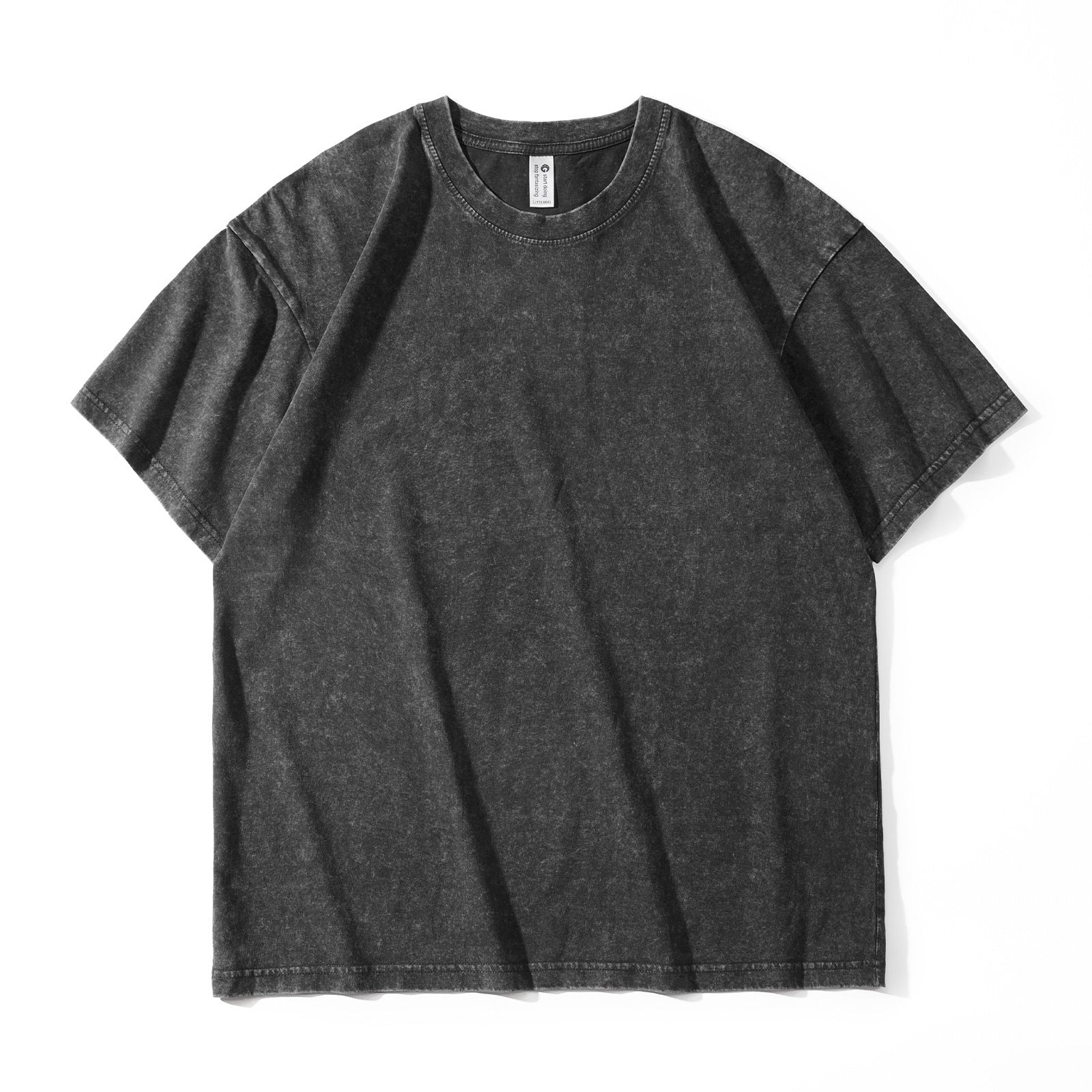 Baumwoll-Pullover mit Batik-Technik