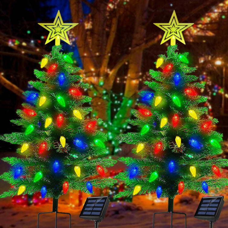 Solarer Weihnachtsbaum für Garten – Bild 5 | LuxeStyle