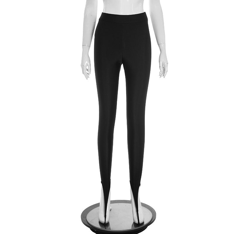 Elegante, figurbetonte Fingerless-Hose