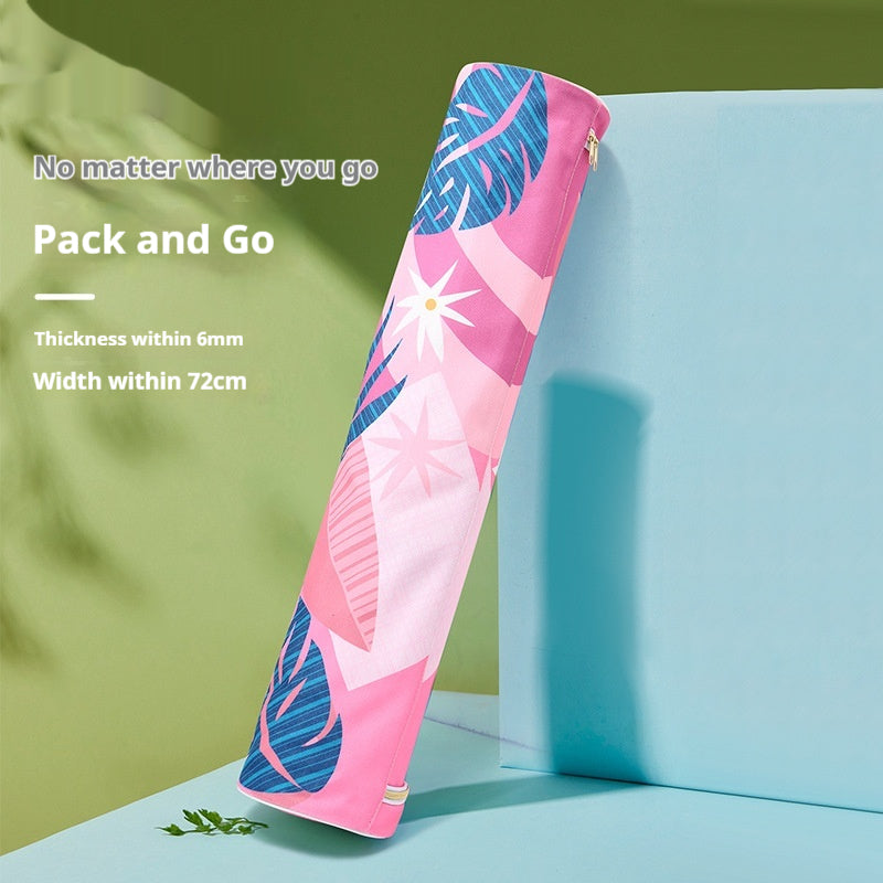 Yoga-Matten-Tasche aus bedrucktem Canvas – Bild 7 | LuxeStyle