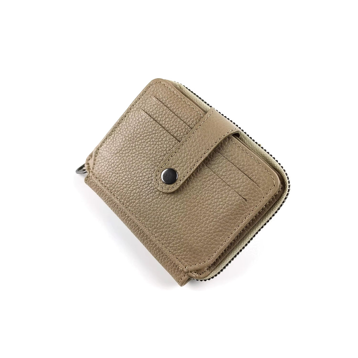 Genuine Leder Geldbörse mit Anti‑Diebstahl‑Riegel – Bild 3 | LuxeStyle