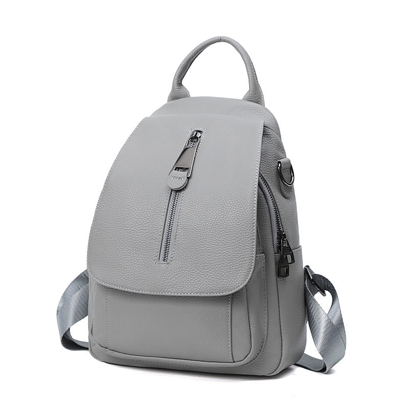 Anti-Diebstahl Lederrucksack für Damen – Bild 6 | LuxeStyle