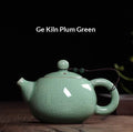Celadon Ge Kiln Teekanne mit Eisriss-Glasur | LuxeStyle