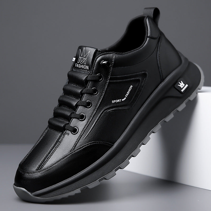 Sportliche Leder-Freizeitschuhe für Herren – Bild 5 | LuxeStyle