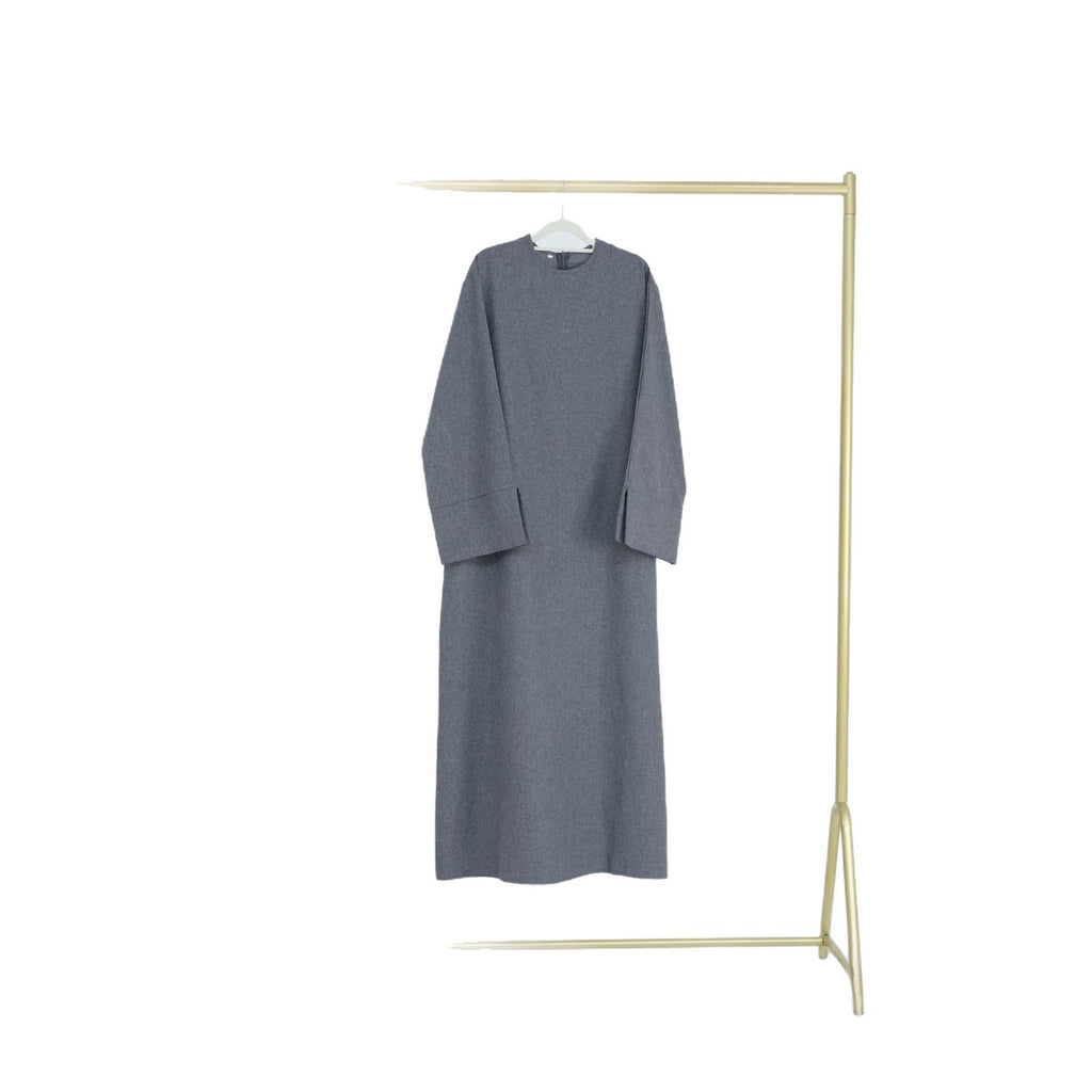 Elegantes Freizeitkleid mit langen Ärmeln