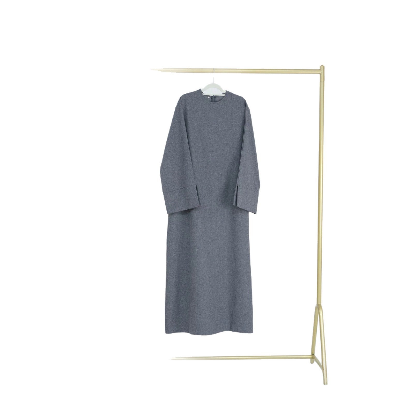 Elegantes Freizeitkleid mit langen Ärmeln