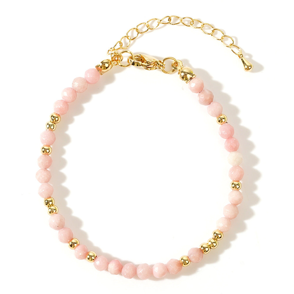 Handgefertigtes Armband mit bunten Natursteinperlen – Bild 7 | LuxeStyle