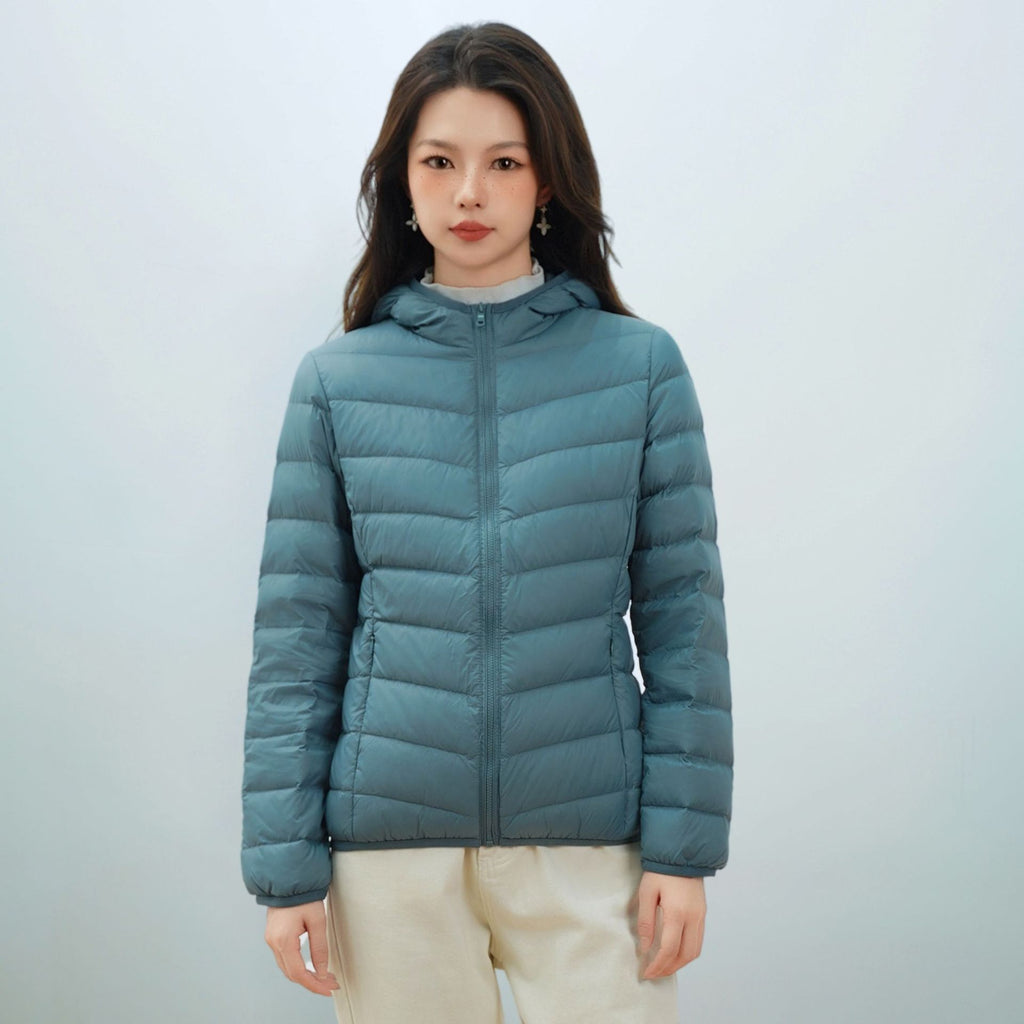 Leichte Daunenjacke für Herbst und Winter