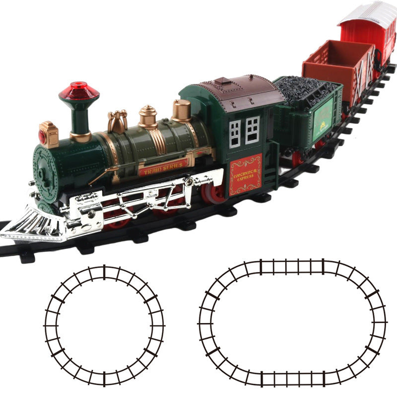 Elektrische Eisenbahn für Kinder (12-teilig)