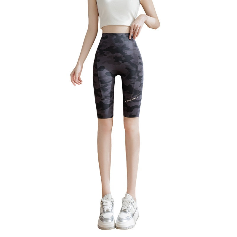 Camo Shark Yoga Pants