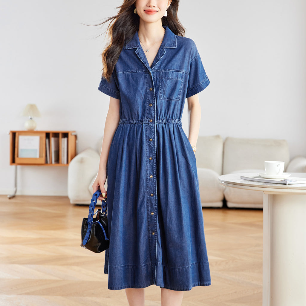 Leichtes Tencel-Kleid