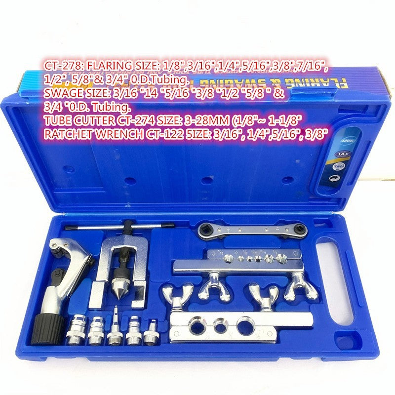 Rohraufweiter-Set für Kältetechnik