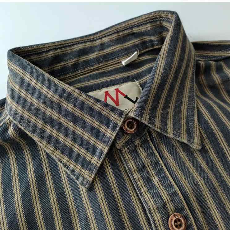 Vintage Langarmhemd für Herren – Bild 8 | LuxeStyle