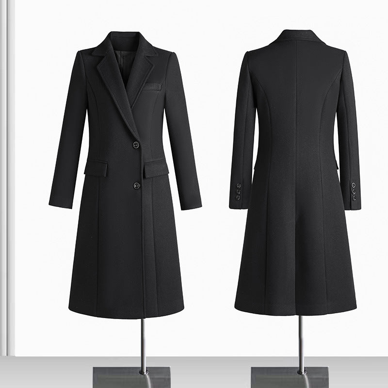 Eleganter Wollmantel für Business & Alltag