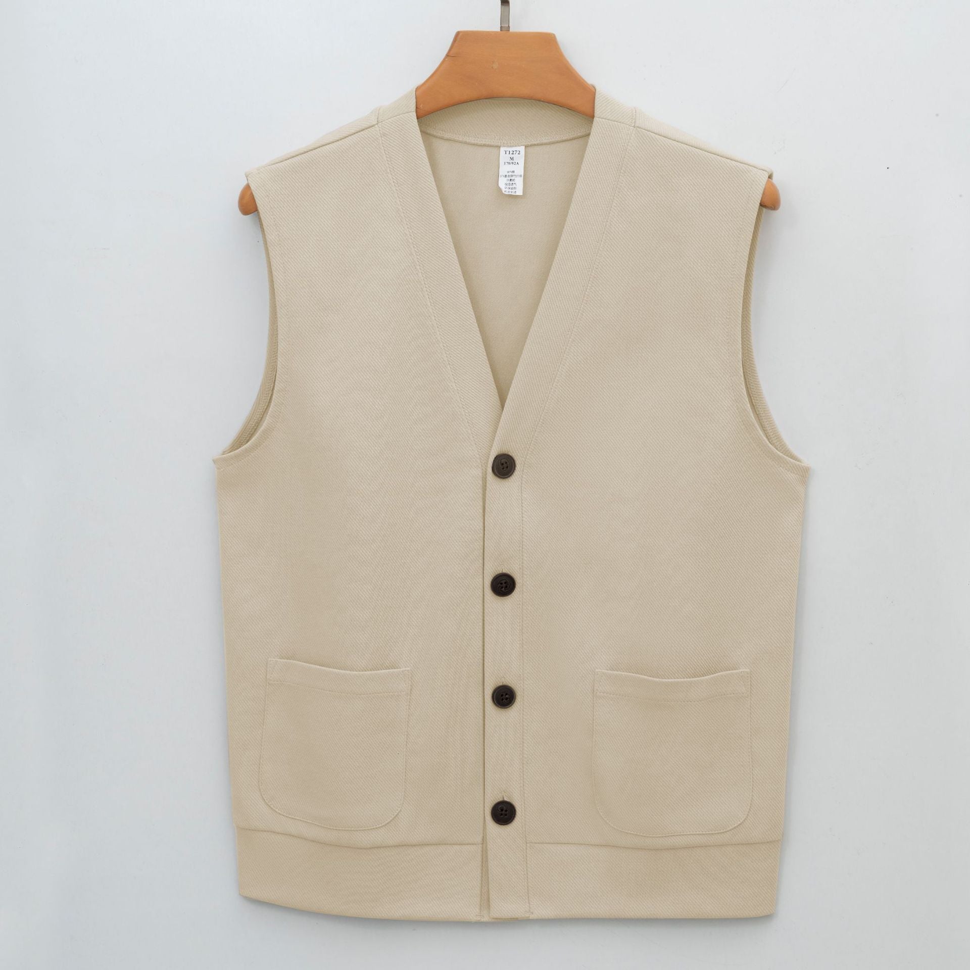 Herren Strick-Cardigan Weste