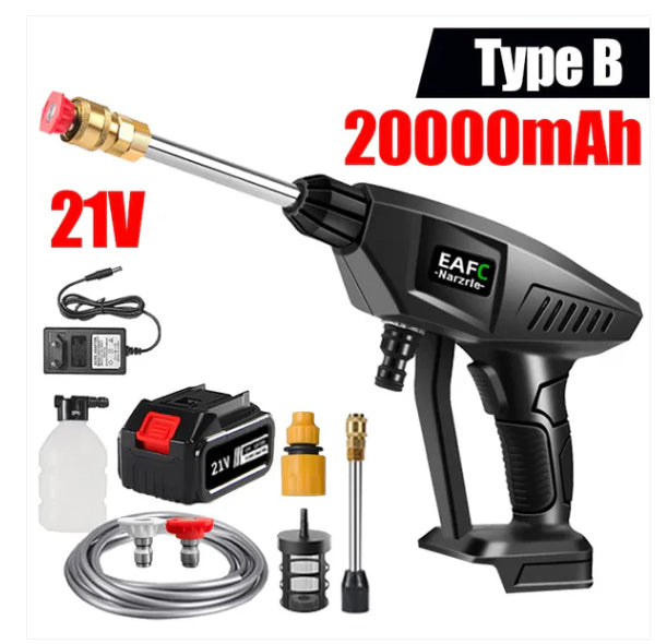 Kabellose Lithium-Ionen Auto-Waschpistole