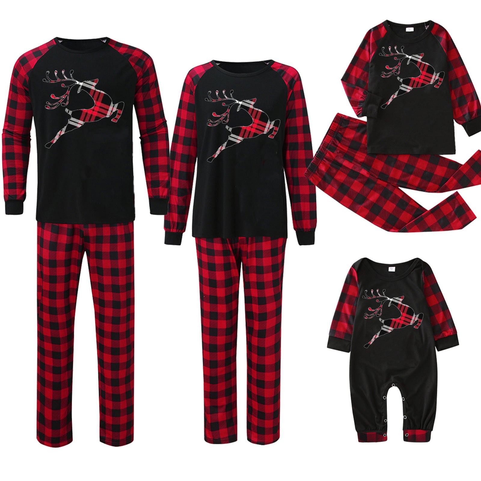 Weihnachts-Homewear im Partnerlook