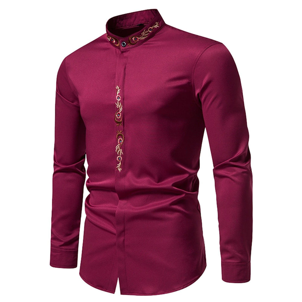 Langarmshirt mit 3D-Print für Herren – Bild 5 | LuxeStyle