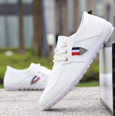 Herren Canvas-Schuhe mit weicher Sohle