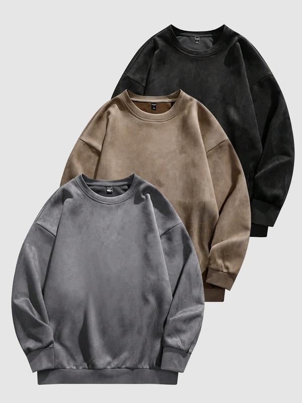 Suede-Sweatshirt für Herren