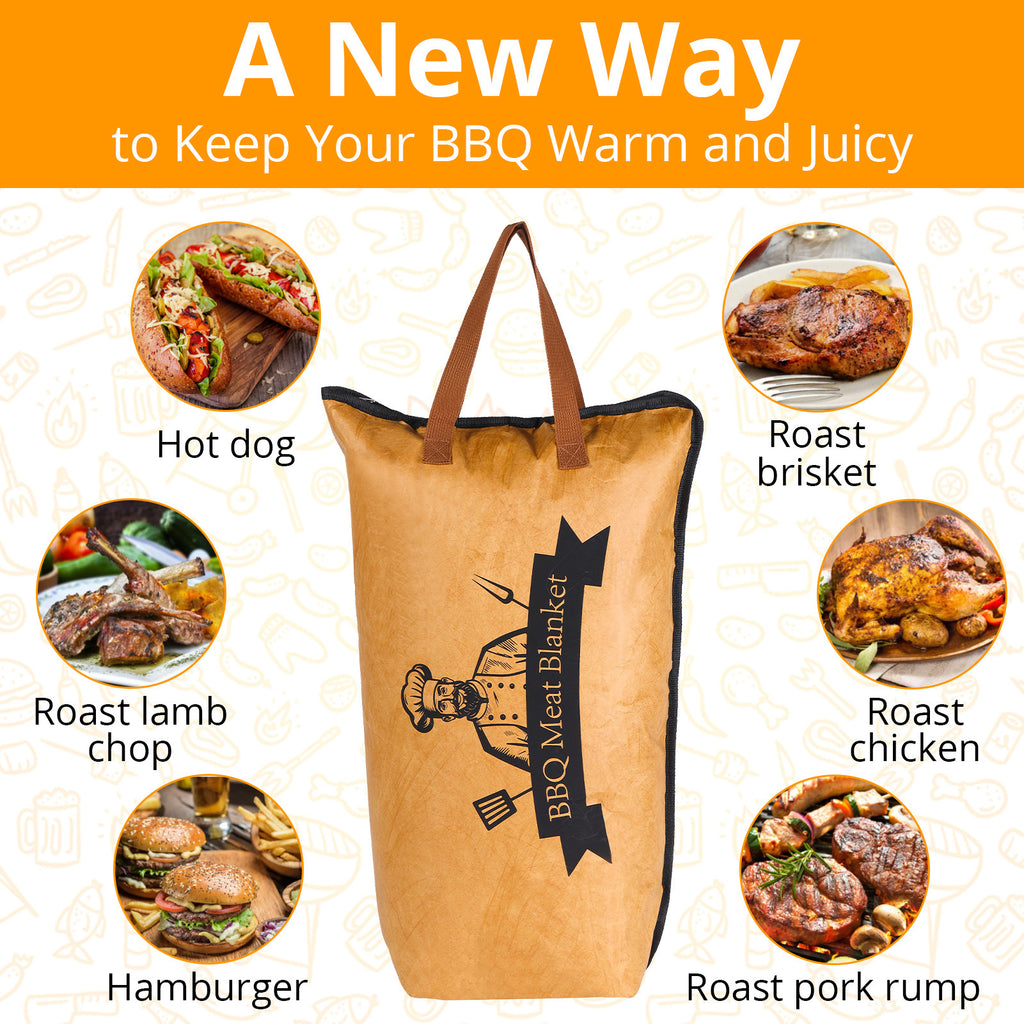 Tyvek Grillthermo-Tasche 23" (braun) – Bild 9 | LuxeStyle