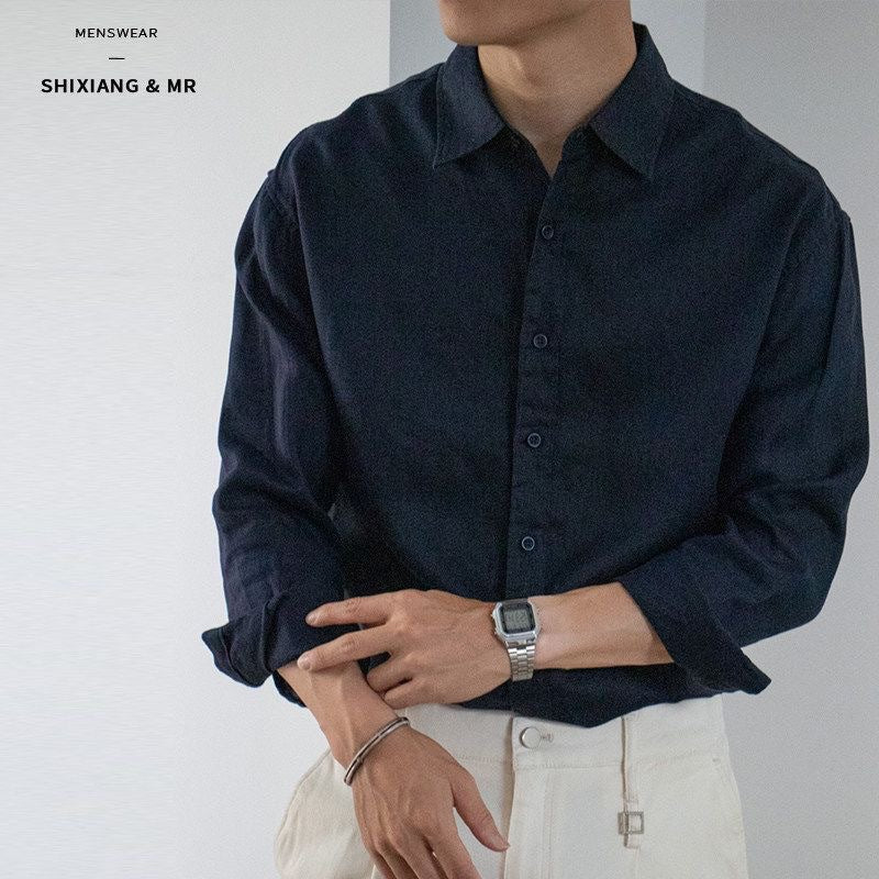 Herren Hemd Langarm "Nouveau Riche" Stil