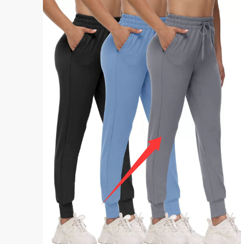 Hochtaillierte Leisure Yogahose Damen