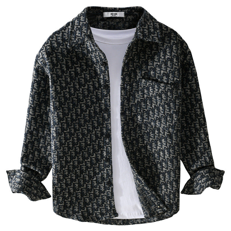 Herren Hemdjacke aus Baumwollmischgewebe – Bild 5 | LuxeStyle