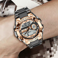 Quarz-Armbanduhr mit Leuchtzeigern | LuxeStyle