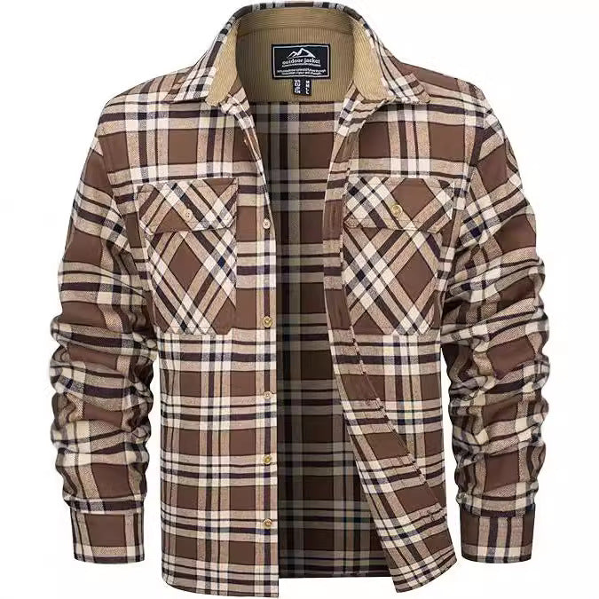 Herren Flanellhemd Kariert – Bild 10 | LuxeStyle
